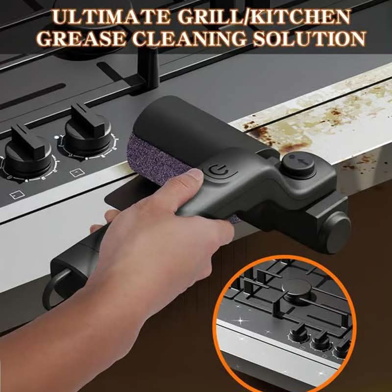 ⚡ Spazzola Elettrica per Barbecue Senza Fili – 50% SCONTO! Pulisci il Grill in Pochi Secondi 🍖