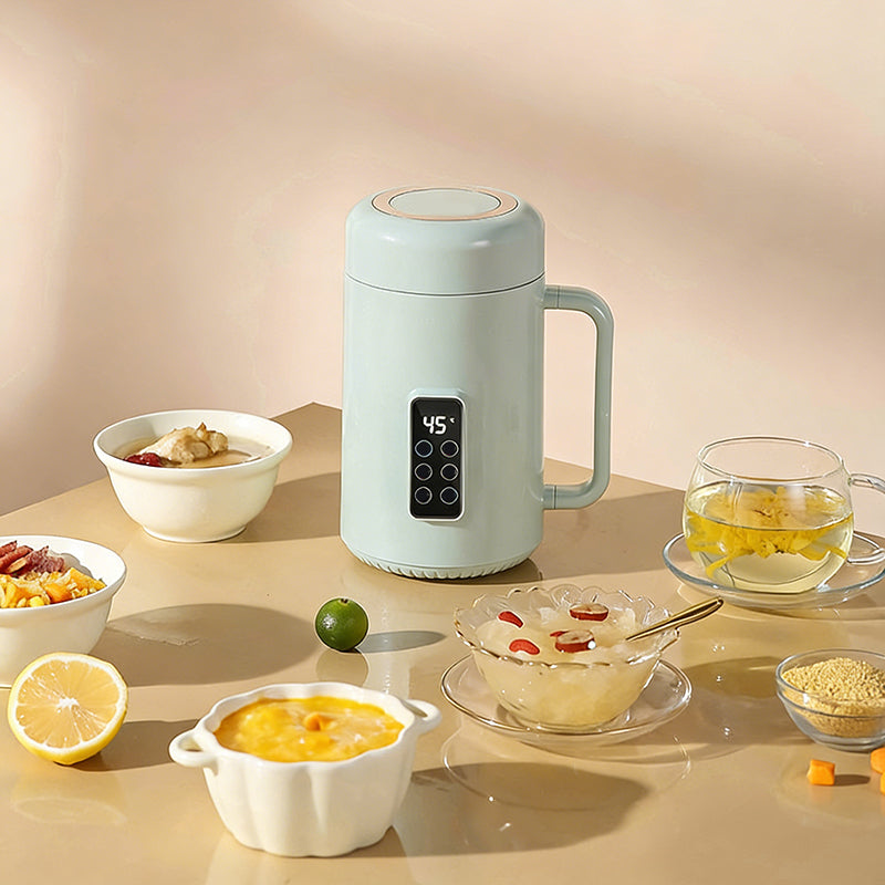 🔥【#1 Più venduto】🔥 Bollitore elettrico portatile multifunzione: Cucina completa/a funzione singola? Antiaderente + Sicuro + 4 prese!