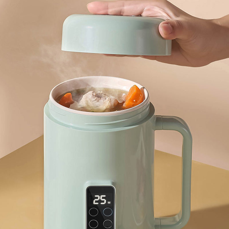 🔥【#1 Più venduto】🔥 Bollitore elettrico portatile multifunzione: Cucina completa/a funzione singola? Antiaderente + Sicuro + 4 prese!