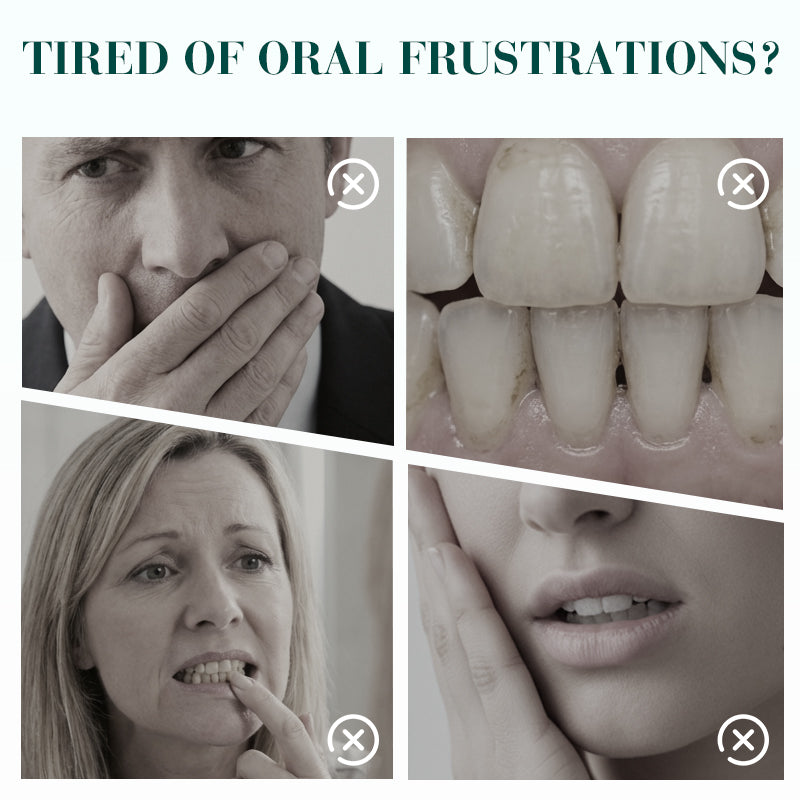 Dentifricio mousse sbiancante per la salute orale a 360°