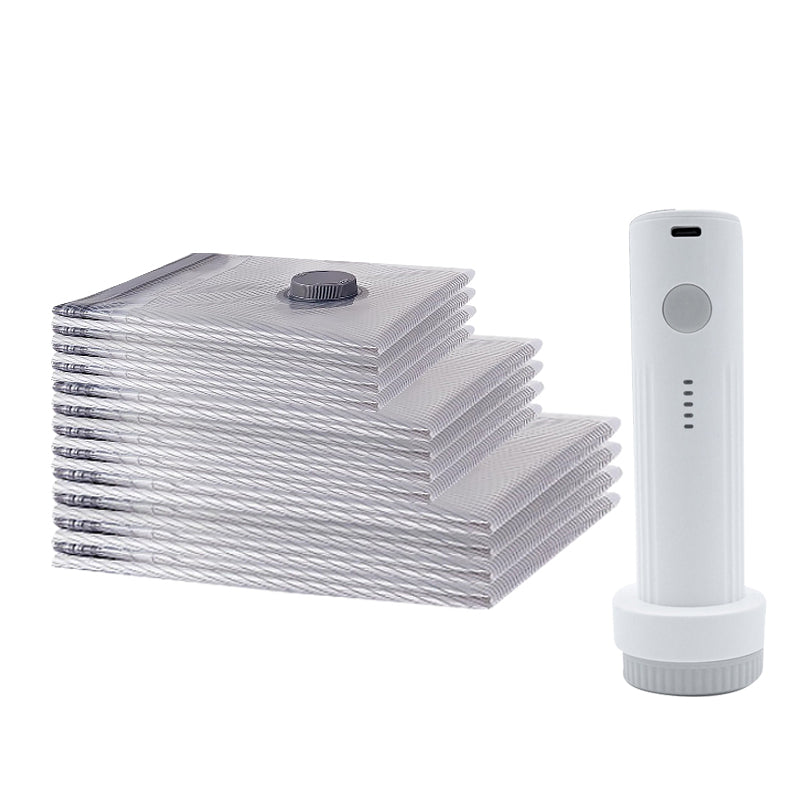 Sacchetti Sottovuoto da Viaggio & Set Pompa Portatile
