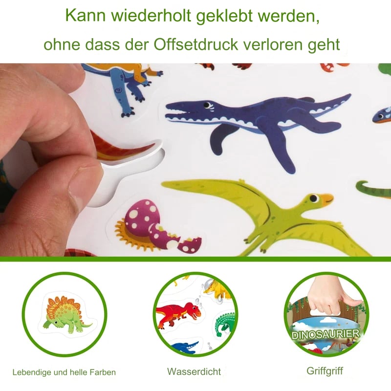 Libro di Adesivi Riutilizzabili – Allontana i Bambini dai Dispositivi