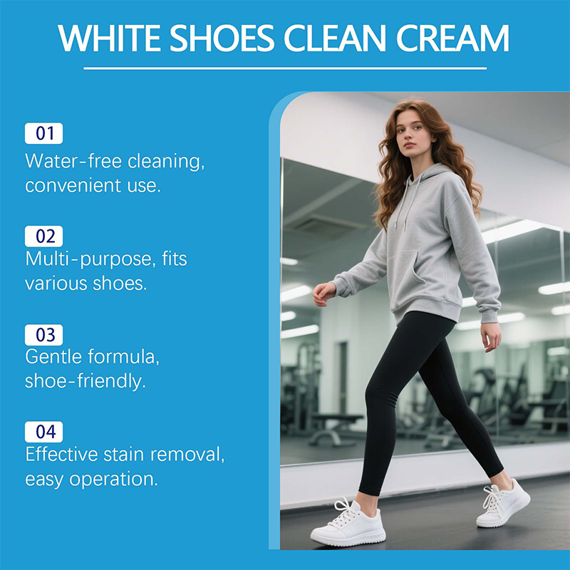 💎Acquista 2, ricevi 1 gratis! 💎 Crema Detergente Senza Acqua per Scarpe Bianche – Potente, Delicata & Portatile