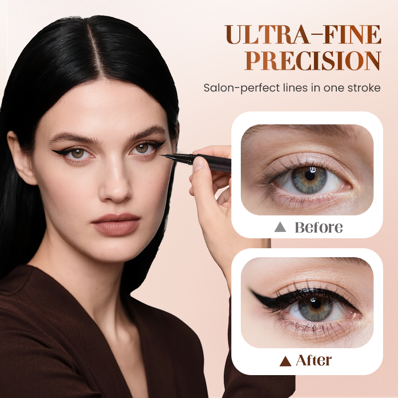 🥳SVENDITA 2026🥳💞OLTRE 50.000 UNITÀ VENDUTE!💦☔ 50% DI SCONTO Eyeliner liquido waterproof – Punta ultraprecisa per una linea nitida che dura tutto il giorno. A prova di sbavature, a prova di scolorimento, impeccabile. 🖋️🔒