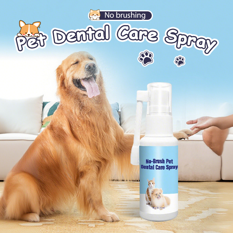 Spray orale per animali senza spazzolino