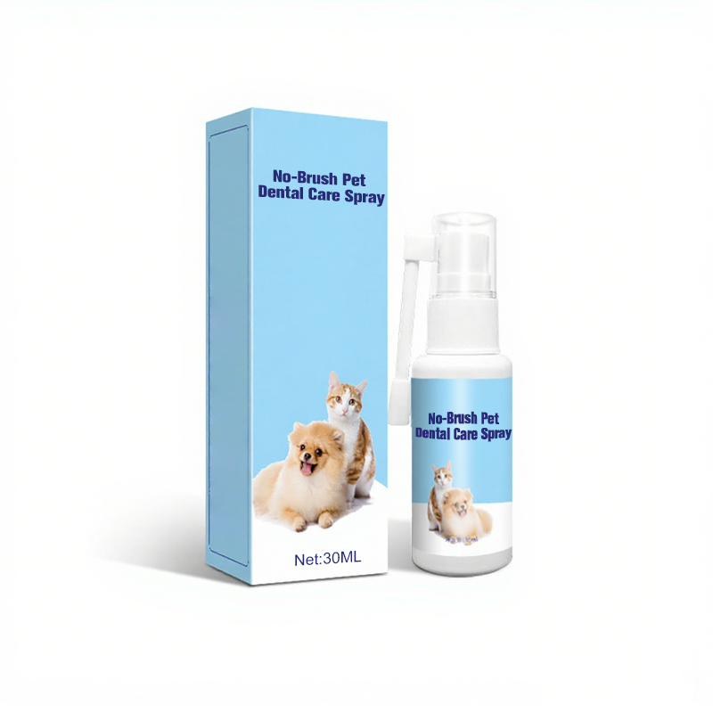 Spray orale per animali senza spazzolino