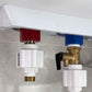 Parete divisoria isolante anti-elettricità per scaldabagno (2 pezzi)