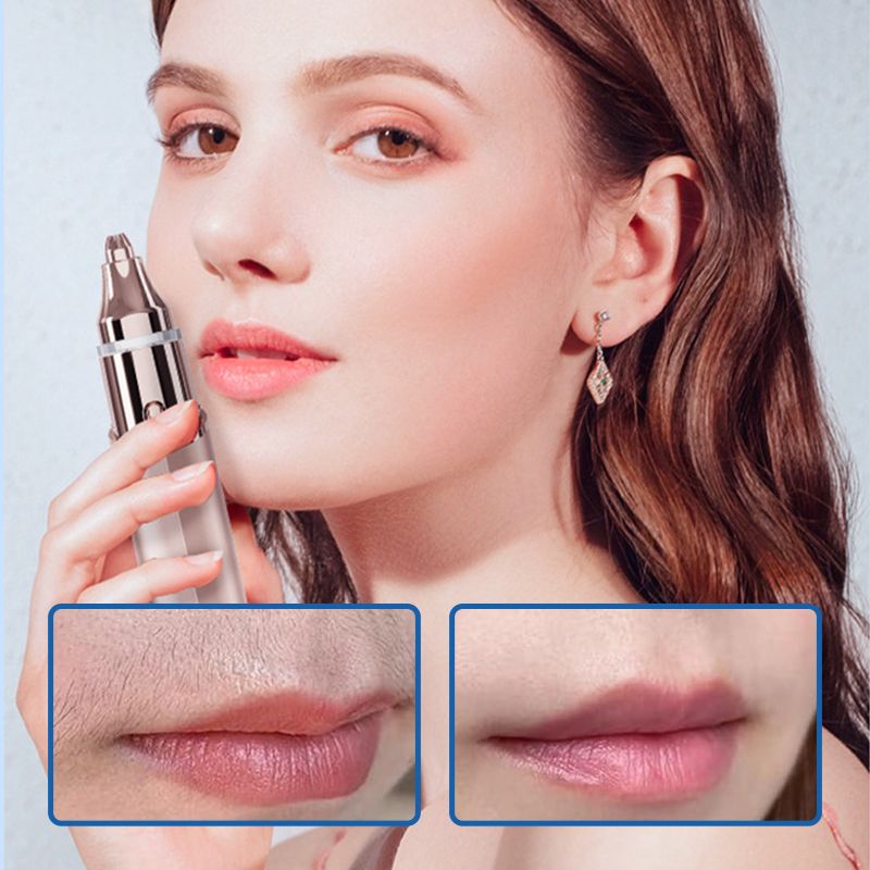 Epilatore viso e rifinitore sopracciglia 2 in 1
