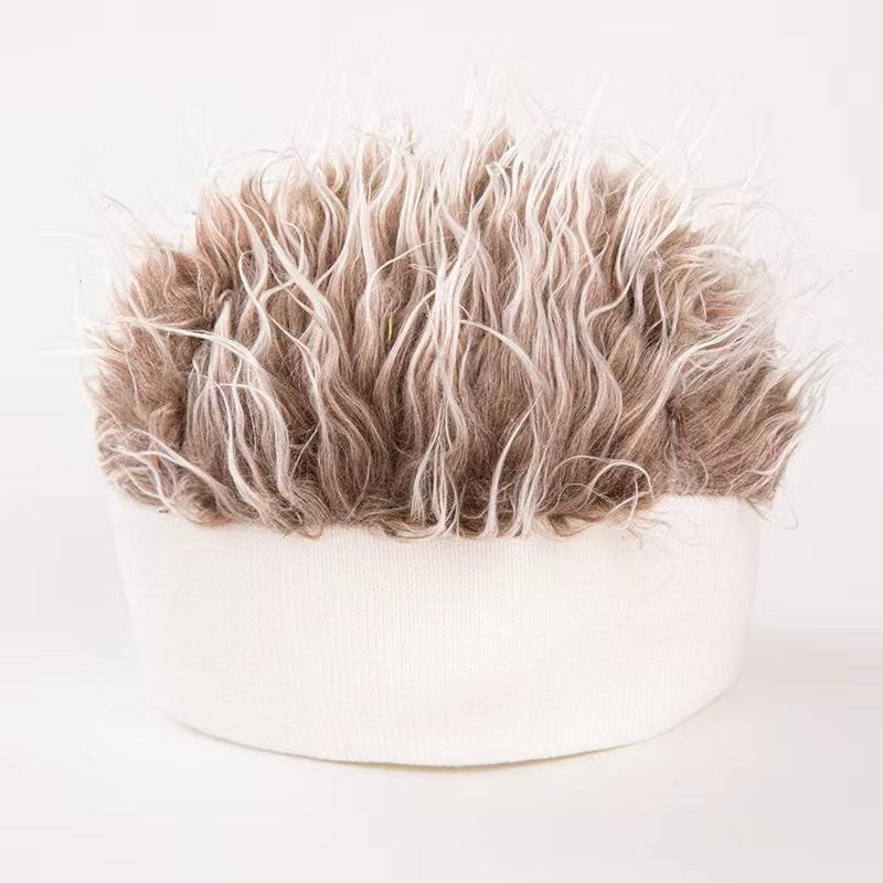 Cappello parrucca unisex stile hip-hop