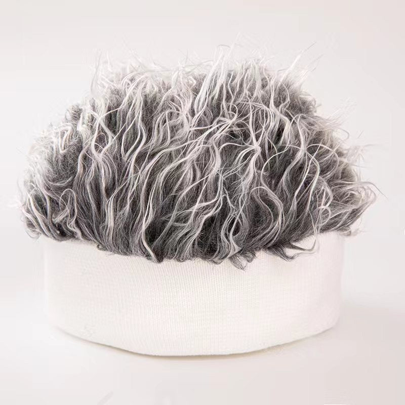 Cappello parrucca unisex stile hip-hop