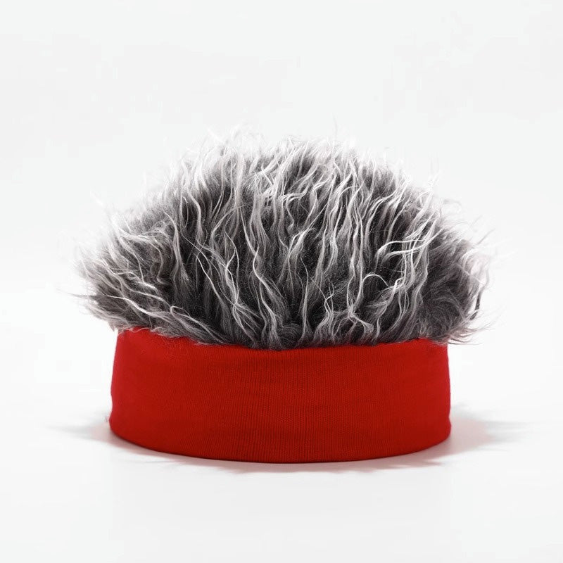Cappello parrucca unisex stile hip-hop