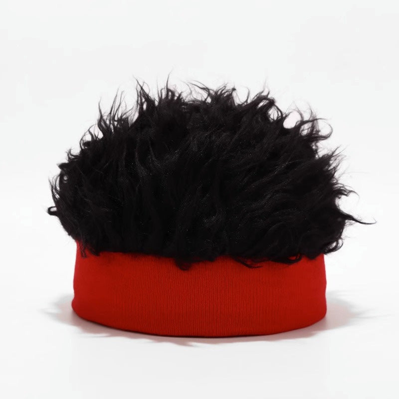 Cappello parrucca unisex stile hip-hop