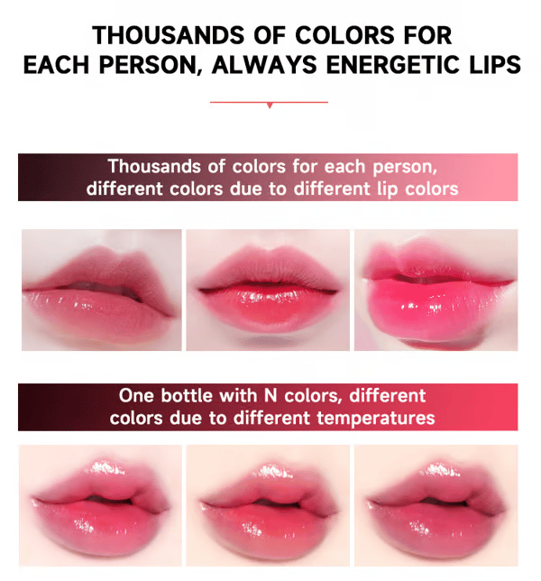 🎅 Prezzo speciale natalizio!! 🎁- ✨Rossetto che non macchia con la magia del cambio di colore💄 Trasformazione del colore cristallina e traslucida! 💋 Rivela istantaneamente il colore al contatto