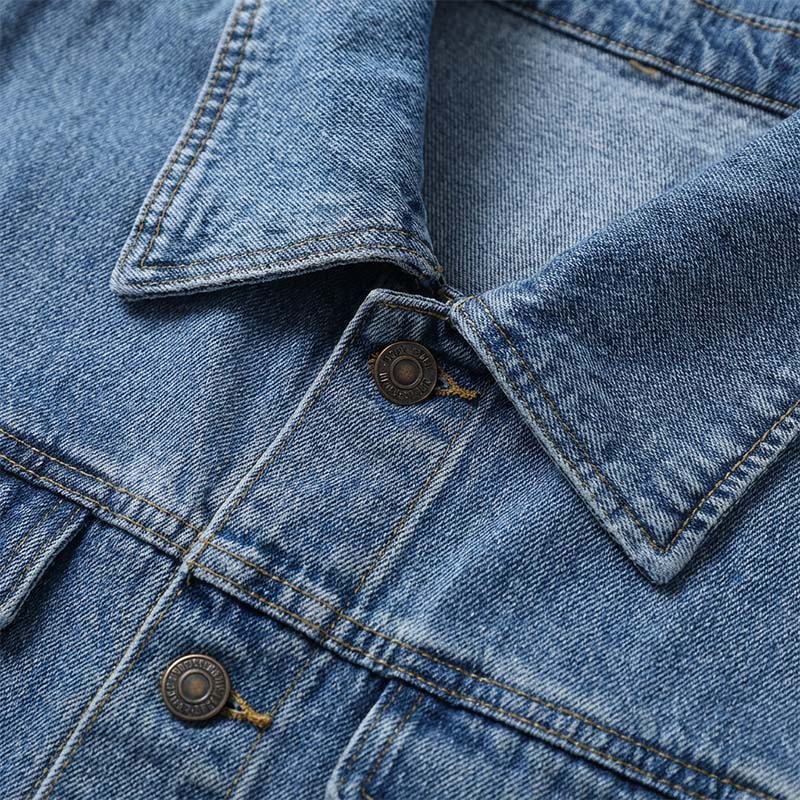 🎁Nuovo arrivo - 50% di sconto💥Cappotto lungo casual da donna in denim con bottoni🤠💙✨