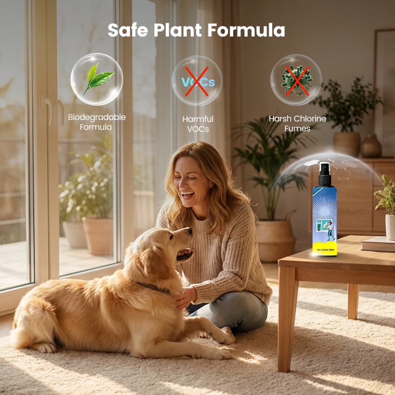 Spray Detergente Multiuso Potente per Vetri