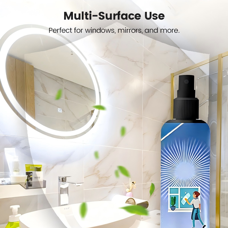 Spray Detergente Multiuso Potente per Vetri