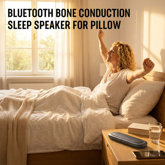 Altoparlante Bluetooth a conduzione ossea per cuscino