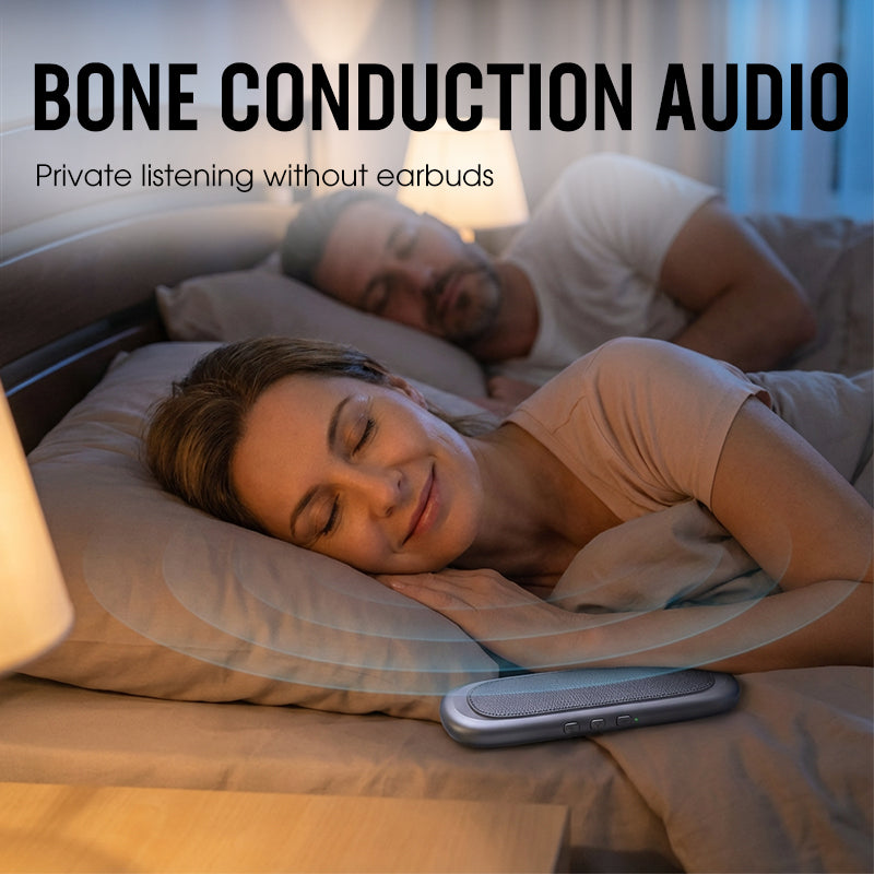 Altoparlante Bluetooth a conduzione ossea per cuscino