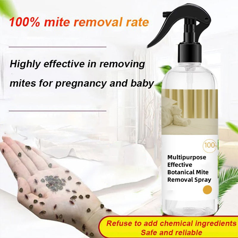Spray botanico multiuso efficace contro gli acari