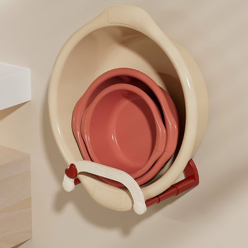 Portaoggetti estensibile senza fori per bacini da bagno