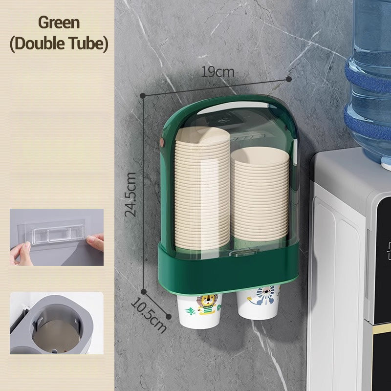 Distributore da Parete di Bicchieri di Carta - Tipo a Estrazione