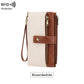 Portafoglio da donna in pelle con blocco RFID