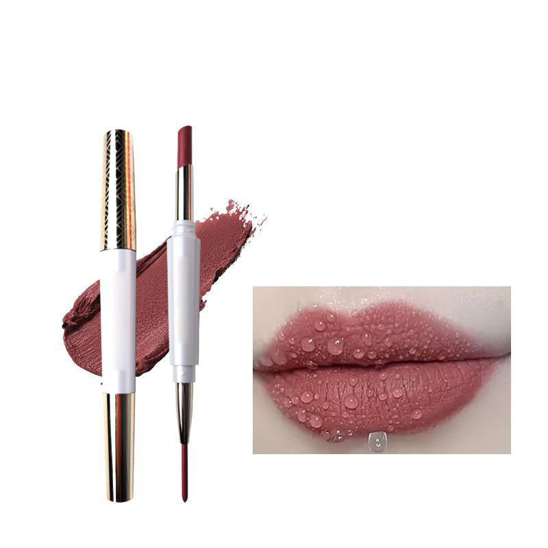 Rossetto e matita labbra impermeabili 2 in 1