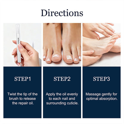 💅🔥ACQUISTA 2, OTTIENI 3 GRATIS! ✨ Penna per Trattamento di Micosi alle Unghie – Azione Rapida, Applicazione Precisa & Effetto Lenitivo 🦶