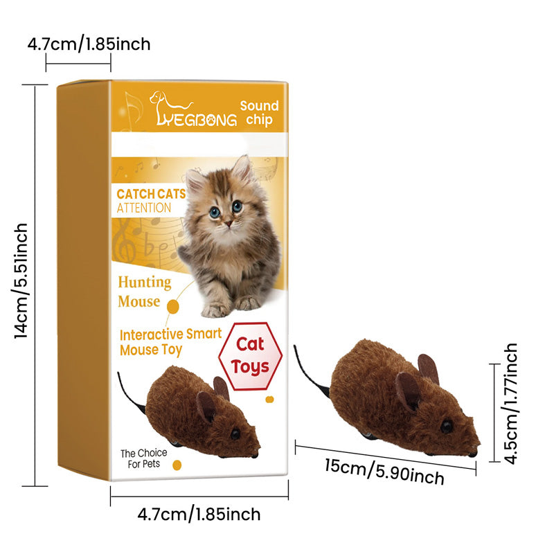 Topo Giocattolo per Gatti e Cani
