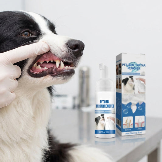 🐾 COMPRA 2, RICEVI 1 GRATIS! ✨ Schiuma detergente per l'igiene dentale degli animali domestici