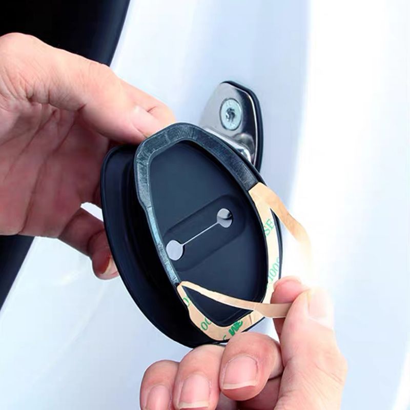 🔥Copertura in silicone per serratura portiera auto - Cuscinetto fonoassorbente