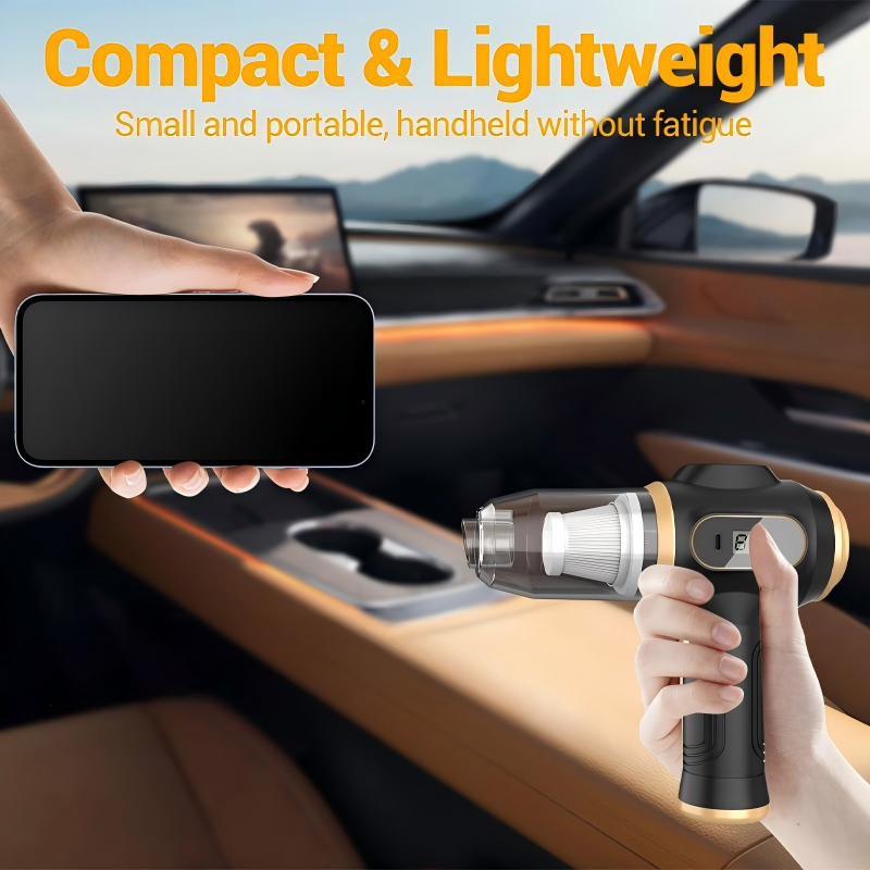 Set di aspirapolvere portatili per auto cordless 4 in 1