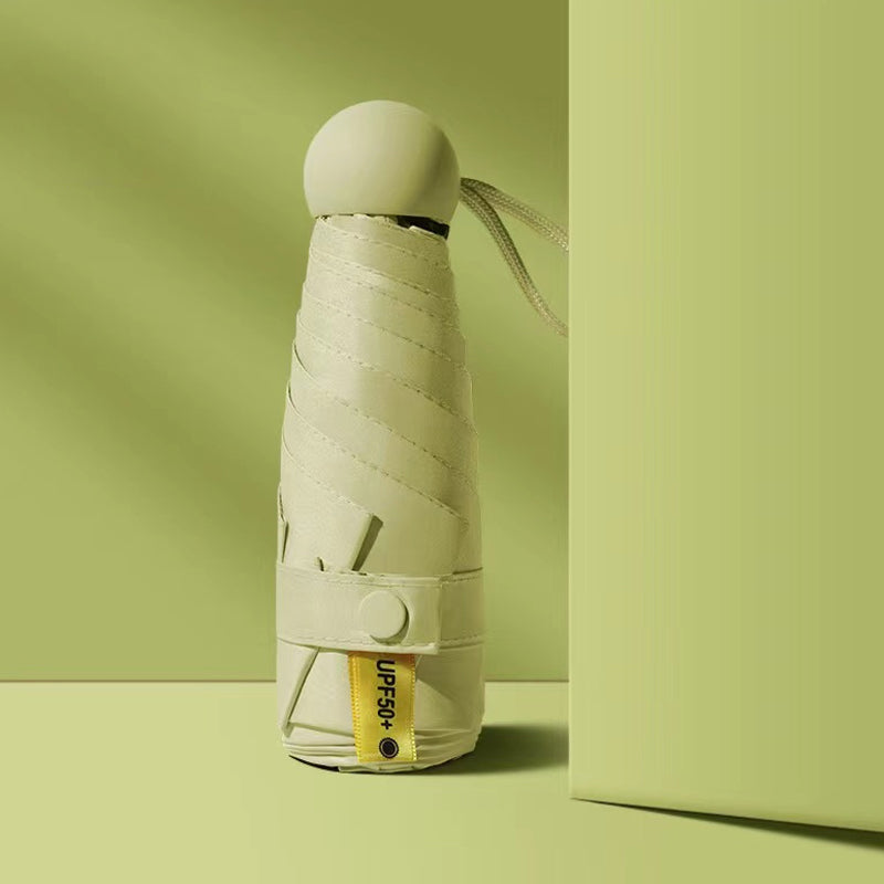 Ombrello Portatile a Capsula a Doppio Uso