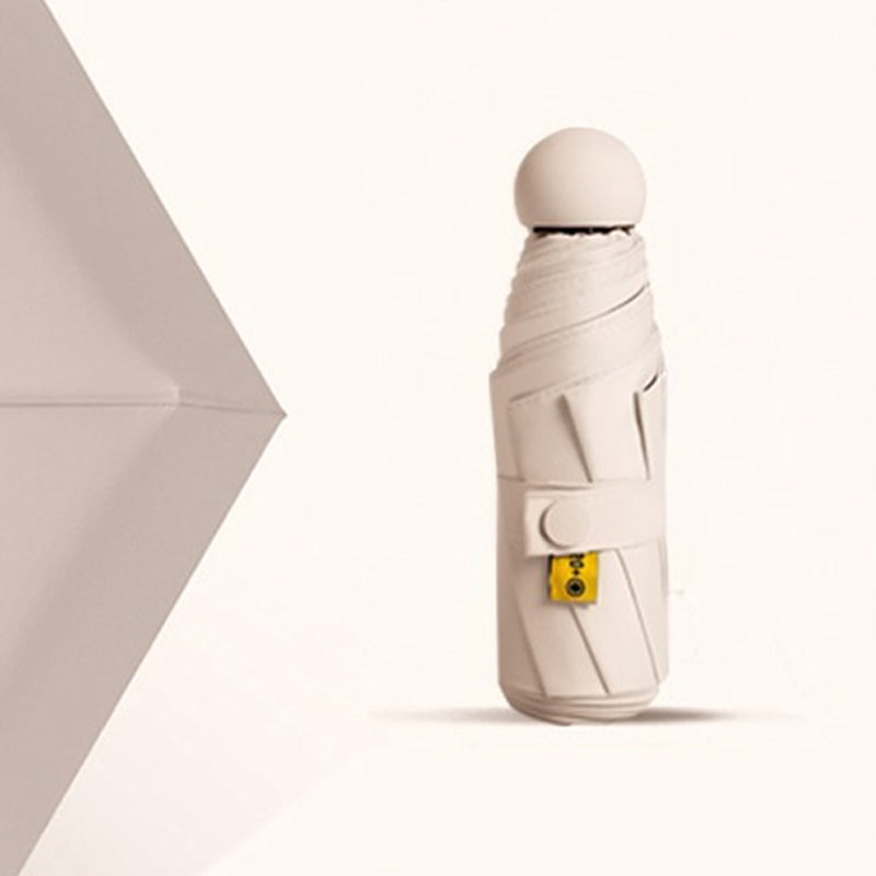 Ombrello Portatile a Capsula a Doppio Uso