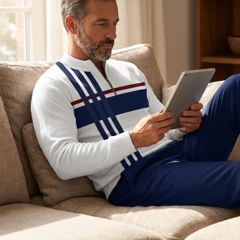 🔈🔈SCONTO DEL 50%🔥Set pullover e pantaloni con stampa grafica da uomo