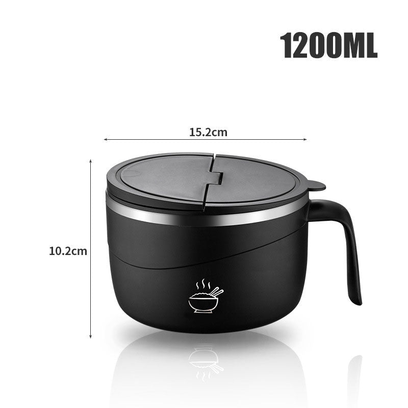 🔥Promozione a tempo limitato 50% DI SCONTO🔥 Ciotola Termica per Ramen in Acciaio Inossidabile 304