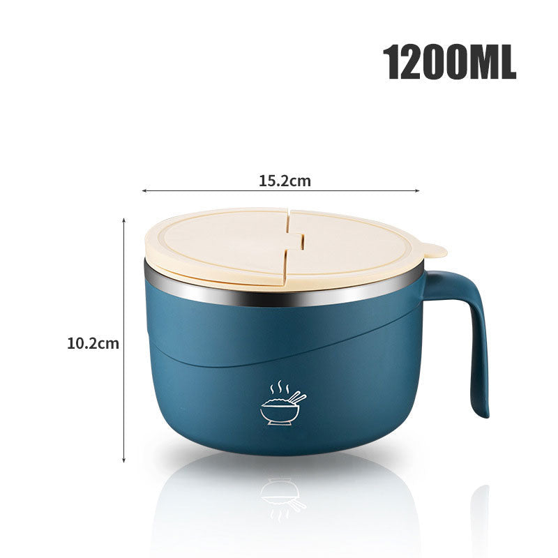 🔥Promozione a tempo limitato 50% DI SCONTO🔥 Ciotola Termica per Ramen in Acciaio Inossidabile 304