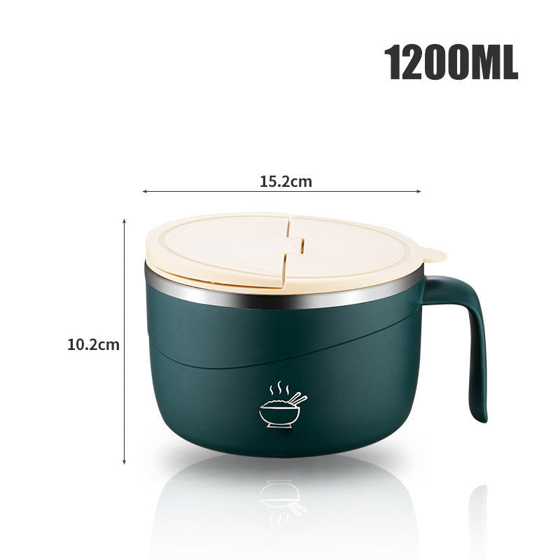 🔥Promozione a tempo limitato 50% DI SCONTO🔥 Ciotola Termica per Ramen in Acciaio Inossidabile 304