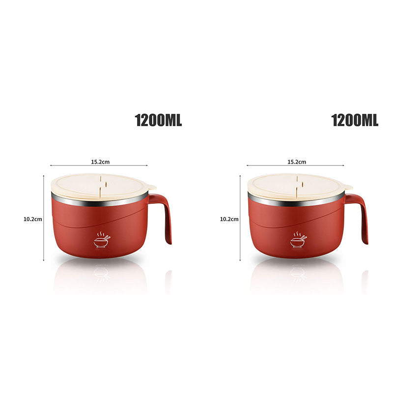 🔥Promozione a tempo limitato 50% DI SCONTO🔥 Ciotola Termica per Ramen in Acciaio Inossidabile 304