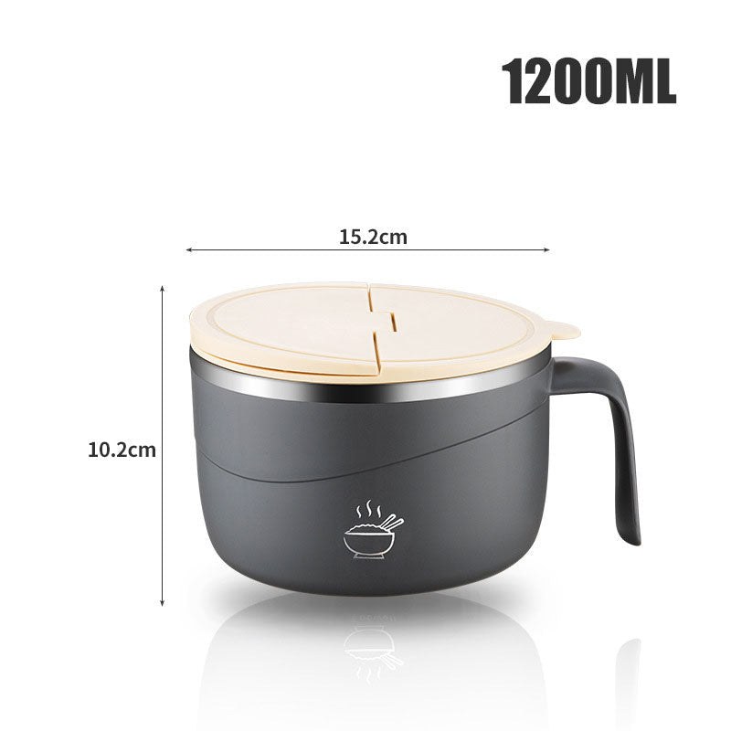 🔥Promozione a tempo limitato 50% DI SCONTO🔥 Ciotola Termica per Ramen in Acciaio Inossidabile 304