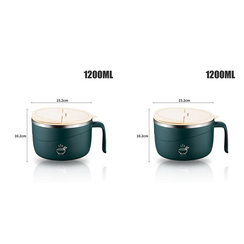 🔥Promozione a tempo limitato 50% DI SCONTO🔥 Ciotola Termica per Ramen in Acciaio Inossidabile 304