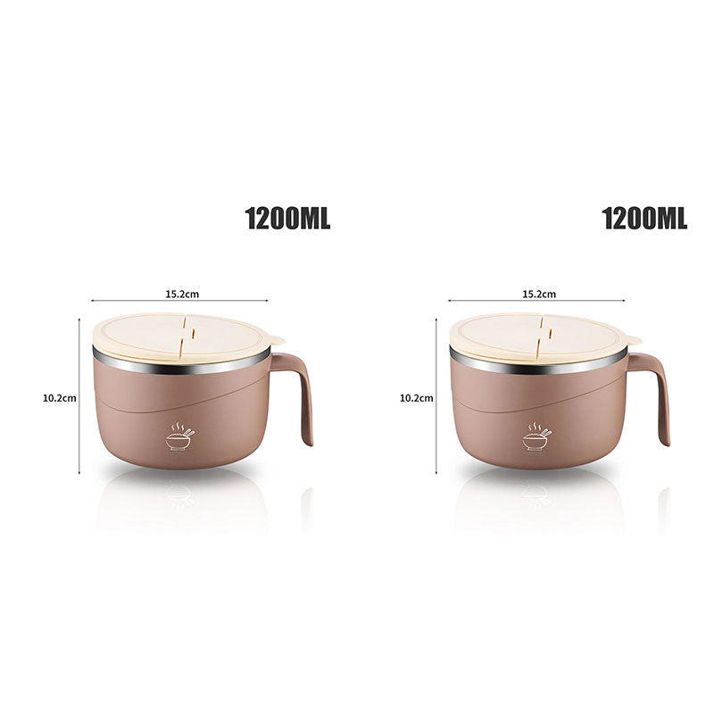 🔥Promozione a tempo limitato 50% DI SCONTO🔥 Ciotola Termica per Ramen in Acciaio Inossidabile 304