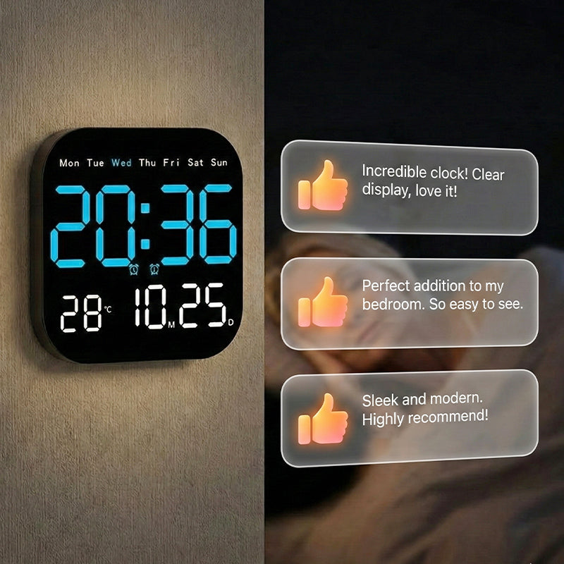 ⏰Sveglia digitale multifunzionale per casa e ufficio