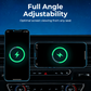 Supporto Auto Wireless Magnetico RGB con Ricarica