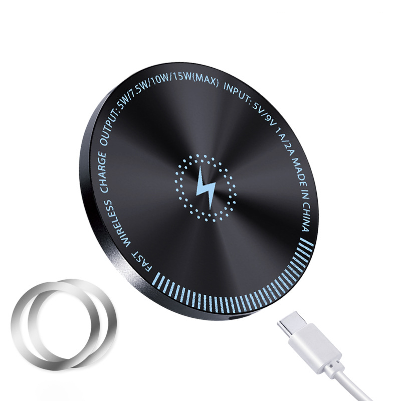 Supporto Auto Wireless Magnetico RGB con Ricarica