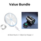 Supporto Auto Wireless Magnetico RGB con Ricarica