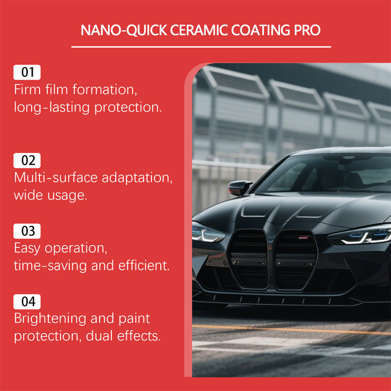 ⏳50% DI SCONTO per un tempo limitato!⏰Spray di detailing auto ad alta lucentezza ad effetto rapido