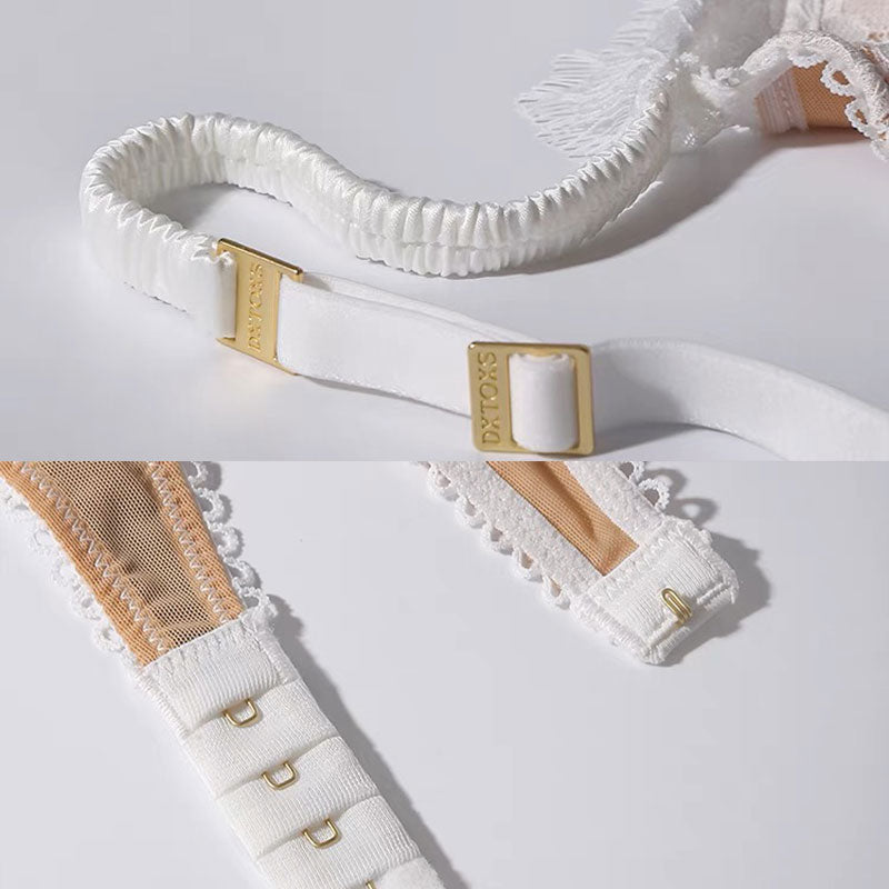 Reggiseno push-up sexy in pizzo stile francese