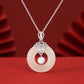 Collana con pendente della fortuna e del benessere