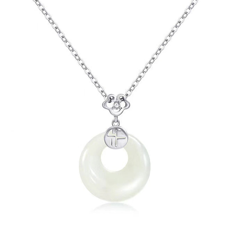 Collana con pendente della fortuna e del benessere